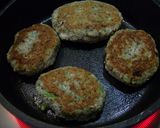 家計に優しい豆腐deふわふわハンバーグ作り方4写真