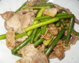 豚肉とニンニクの芽の味噌炒め作り方6写真