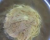 簡単☆明太子スパゲッティー作り方3写真