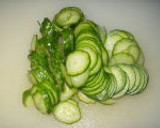 しらすときゅうりの酢の物作り方1写真