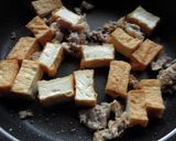 キャベツと厚揚げのカレー味チャンプルー作り方3写真