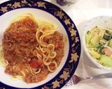 簡単ミートソーススパゲティー作り方5写真