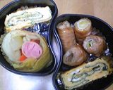 片栗粉入り　やわらか出汁巻き卵作り方7写真