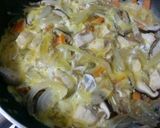 鶏肉と野菜の卵とじ作り方6写真