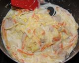 美味☆あさりのクリームスープパスタ♪♪作り方3写真
