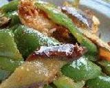 長芋と夏野菜のじゃこ味噌炒め。作り方4写真
