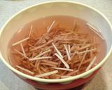 *ごぼうと焼き豚のサラダ*作り方1写真