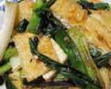 油揚げとわけぎのかんたん炒め作り方9写真