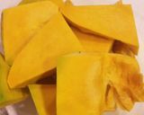 そぼろ入り♡かぼちゃの手毬茶巾作り方1写真