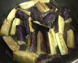 簡単！お手軽♪家の味噌と豚コマで麻婆茄子作り方2写真