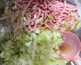 餃子🥟(備忘録)と黒豆もやし炒め♪作り方3写真