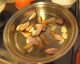 ソーセージとブロッコリーのにんにくパスタ作り方2写真