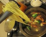 ソーセージとブロッコリーのにんにくパスタ作り方4写真