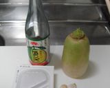 超簡単。おろし納豆のポン酢和風スパ作り方1写真