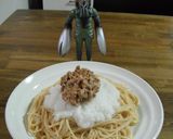 超簡単。おろし納豆のポン酢和風スパ作り方5写真