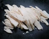 簡単！サラダチキンのピリ辛中華和え作り方3写真