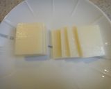 餃子の皮でもち明太チーズのおつまみピザ作り方1写真