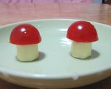 ミニとまと＆チーズのきのこ作り方2写真