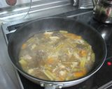 ☆ごぼうと鶏肉の炒り煮☆作り方3写真