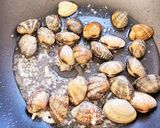 ☆あさりのにんにくバター醤油パスタ☆作り方2写真