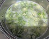 とろとろオクラの中華コーンスープ作り方5写真