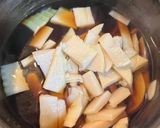旬のタケノコと【うまかばい】で簡単メンマ作り方7写真