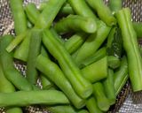いんげんの食べラー和え作り方1写真