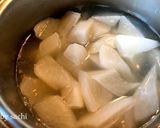 大根のえびあんかけ煮作り方1写真