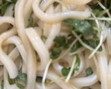 薬味たっぷりの冷やし梅うどん😋作り方7写真