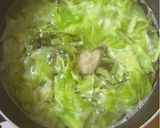 発熱に🤒とりつくねのコンソメスープ🍲作り方4写真