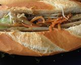 フランスパンでベトナム風味のサンドイッチ作り方7写真