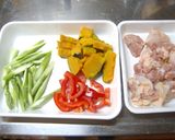 簡単★鶏肉と彩り野菜のオーブン焼き作り方2写真