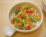 簡単★鶏肉と彩り野菜のオーブン焼き作り方7写真