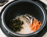 高菜とじゃこの和風炊き込みごはん作り方2写真