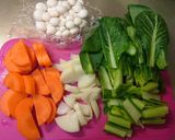 圧力鍋で春野菜たっぷり☆ポトフ作り方1写真
