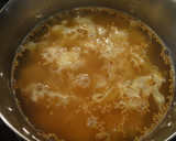 豆腐とカニ缶の中華風★卵スープ♪作り方3写真