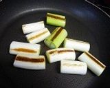 ホタテと長ネギの焼きサラダ作り方2写真