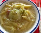 新たまねぎとキャベツのスープ作り方8写真