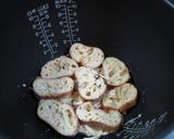 きのこ、チーズのフレンチトースト　炊飯器作り方4写真