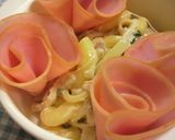 簡単!お弁当やサラダに♪ハムでバラ♪作り方15写真