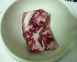 肉野菜炒めの下味にゆず茶活用作り方2写真