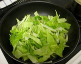 肉野菜炒めの下味にゆず茶活用作り方10写真