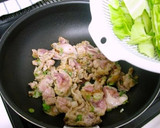 肉野菜炒めの下味にゆず茶活用作り方9写真