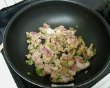 肉野菜炒めの下味にゆず茶活用作り方8写真