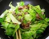 肉野菜炒めの下味にゆず茶活用作り方13写真