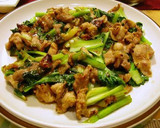 肉野菜炒めの下味にゆず茶活用作り方14写真
