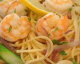 海老とアスパラのレモン風味パスタ♫♪♬作り方7写真