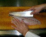 刺身の切り方♪いよいよです!作り方1写真