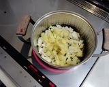 ポテトと玉ねぎのトマトスープ作り方1写真