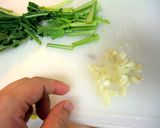 かぶのツナマヨガーリック醤油パスタ♪作り方1写真